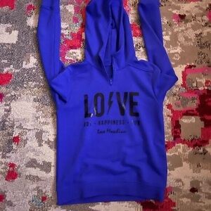 Love Moschino Vibrant Blue Hoodie